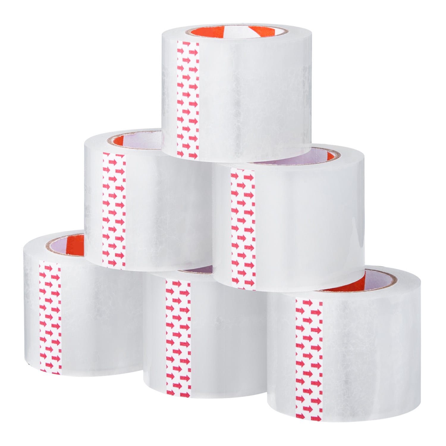 Clear Packing Tape With Dispenser Heavy Duty Shipping Parcel Tape_voghion.com